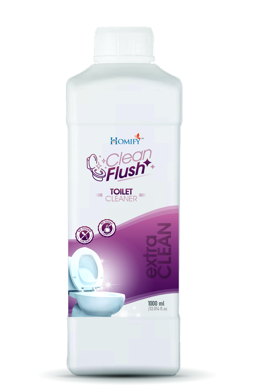 CLEAN FLUSH (TOILET CLEANER)-1 LITER
