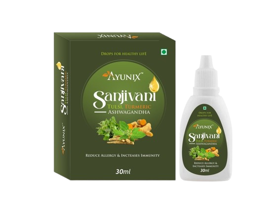 SANJIVANI (TULSI,TURMERIC,ASHWAGANDHA) DROPS 30ML