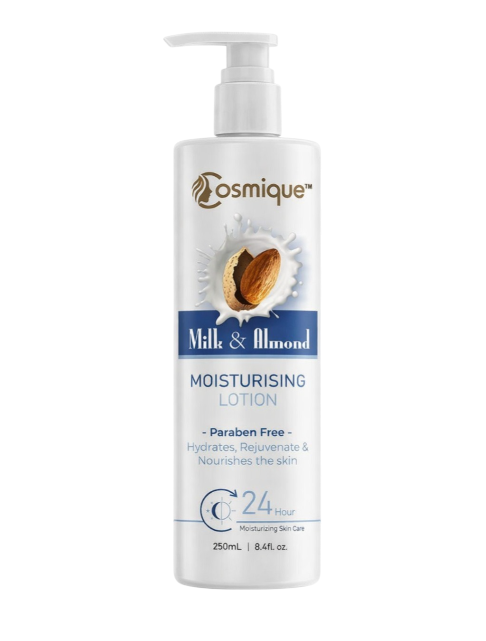 MILK & ALMOND MOISTURISING LOTION 250ML